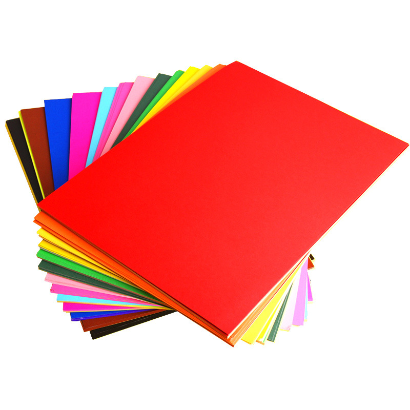 Wholesale A4 230g Color Cardboard Paper Sheet for Mixed 10 Colors Diy Handmade