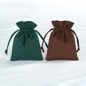 Sacs à poussière en velours doux avec cordon de serrage, conteneurs à bijoux, pochettes de rangement pour accessoires - Product Image 4