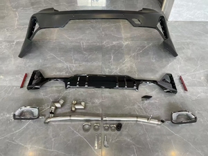 Kit carrosserie Tuning Big Surround M-Tech Kit M Sports pour <span class=keywords><strong>BMW</strong></span> <span class=keywords><strong>Série</strong></span> <span class=keywords><strong>3</strong></span> F30F35 Old Change New G20G28 Late MT - Product Image 5