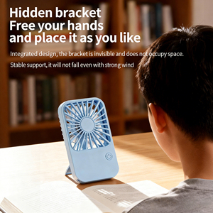 จำหน่ายพัดลมตั้งโต๊ะพกพาขนาดเล็กพิเศษบางเฉียบแบบมือถือรุ่นใหม่จากโรงงานโดยตรง - Product Image 4