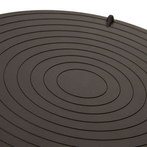 Moule à micro-ondes 12 pouces rond plat <span class=keywords><strong>de</strong></span> cuisson Pizza plateau <span class=keywords><strong>de</strong></span> service avec revêtement antiadhésif micro-ondes <span class=keywords><strong>plaque</strong></span> à pizza croustillante - Product Image 3