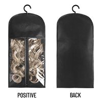 Sacs de rangement pour perruques et extensions capillaires, anti-poussière, écologiques, suspendus avec crochet, pour plusieurs perruques et accessoires, taille personnalisable