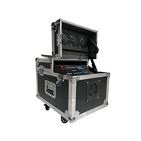 Machine à fumée de scène haute puissance 3000W-5000W Générateur de fumée professionnel à base d'eau Double sortie pour les effets d'éclairage de scène de grande taille