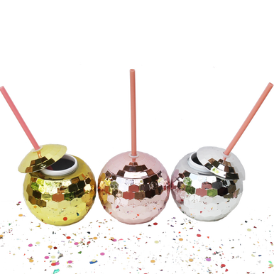 Лидер продаж на Amazon, кружка с диско-шариком 20 унций, креативная чашка для воды с одной стенкой, кружка для питьевой воды меняющего цвета