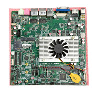 Carte d'automatisation industrielle compacte SBC Intel SOC DDR4 SATA Mini-ITX 6COM double LAN avec graphismes intégrés pour usine intelligente IoT