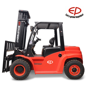 EP 7.0 טון יפני מנוע בעירה פנימית דיזל מלגזת עם גלגלים כפולים וצד משמרת אופציונלי CPCD70T8 - Product Image 2