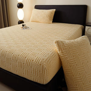 Cubrecamas Jacquard Estilo Moderno Color Caqui para Hogares, Dormitorios y Escuelas, Duraderos y Resistentes - Product Image 1