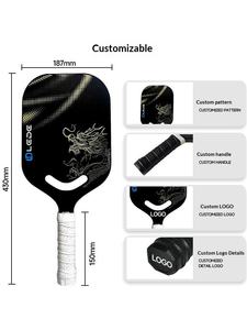 USAPA T700 Roh-Carbonfaser Wabenkern Thermogeformtes <span class=keywords><strong>Pickleball</strong></span>-Schläger-Set Individuelles Logo OEM Professionelle Unterhaltung - Product Image 3