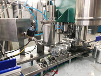 Machines automatiques de remplissage et de mise en conserve de canettes isobares de 250ml à 750ml