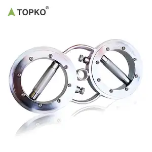 TOPKO hot selling fitness & gym use new design 8LB/12LB grip force arm strength trainer
