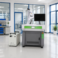 Machine de marquage laser UV 20W refroidie par air, facile à utiliser, nouvelle commande EZCAD, prise en charge DXF/BMP, prix direct usine avantageux