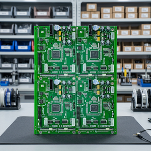 China Custom Printed FR4 Multilayer <b>PCB</b> Fabrication & OEM <b>PCBA</b> Assembly Service - Product Image 1