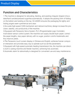 Machine d'emballage automatique multifonction en aluminium pour petits chocolats, best-seller, modèle SC-400DN