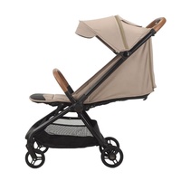 Poussette de voyage pliable automatique de luxe pour bébés et tout-petits, format cabine, avec fonction inclinable, chariot de transport pour nouveau-nés