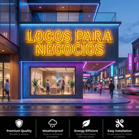 Logos extérieurs pour entreprises, lettres lumineuses 3D, enseigne rétroéclairée, enseigne LED, enseigne à lettres en relief rétroéclairée, enseigne à lettres LED