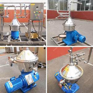 100 L/H Motor eléctrico Sich 100-18 Separador de crema digitalizado industrial Máquina separadora de leche fresca - Product Image 2