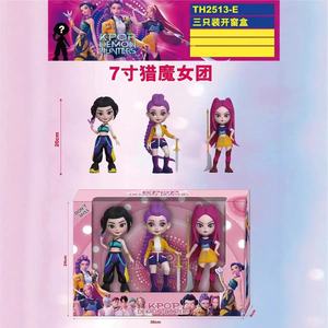 Figura de Vinilo de PVC de Lumimi Zoe, Muñeca Sorpresa de Demon Slayer: <span class=keywords><strong>Kimetsu</strong></span> <span class=keywords><strong>No</strong></span> <span class=keywords><strong>Yaiba</strong></span>, Grupo de Chicas Cazadoras de Demonios de K-POP, Juguete de Peluche - Product Image 6