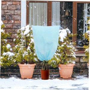 Cubierta Protectora para Plantas contra Heladas, Cubierta Cálida con Cordón para Plantas de Invierno, Manta de Tela contra Heladas para Proteger Árboles Frutales y Plantas en Maceta - Product Image 2