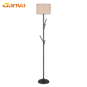 GANVA <span class=keywords><strong>Lampadaire</strong></span> d'intérieur de style luxe <span class=keywords><strong>doré</strong></span> en forme de <span class=keywords><strong>boule</strong></span> en verre de fer à 1 tête E27 Base 40w Max Led Floor Lamp - Product Image 1