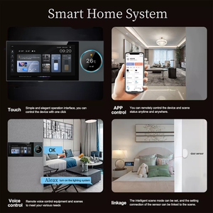 2024 New Smart Home 220V Wall <b>Switch</b> With Touch Screen LCD Display With Tuya/life Smart Mobile APP <b>Remote</b> Control Function 2024 - Product Image 4