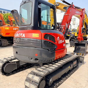 รถขุดขนาดเล็ก Kubota U55-4 มือสอง 5 ตัน ได้รับการรับรองมาตรฐาน EPA เหมาะสำหรับงานก่อสร้างในฟาร์ม - Product Image 1