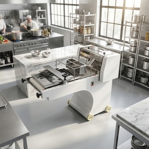 Machine à façonner la pâte automatique commerciale 380 mm 0,75 kW pour la production en usine de pain, de brioches et de croissants - Product Image 1