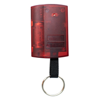 Control remoto de código variable de 868MHz para puerta de garaje VARIO MARTE Marte 3, transmisor de llavero con cubierta deslizante roja para abridor de portones