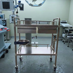 अस्पताल चिकित्सा ट्रॉली उपचार ट्रॉली कार्यालय घर स्टेनलेस स्टील कैबिनेट चिकित्सा ईग गाड़ी - Product Image 3