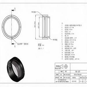 แผ่นเวฟเพลทโพลีเมอร์วอร์เท็กแบบครึ่งคลื่น LBTEK VR1-670 True Zero Order ขนาด 670 นาโนเมตร  ชนิดคริสตัลเหลว LCP BK7 SM1 พร้อมเลนส์ท่อแบบออปติคอล OAM - Product Image 2