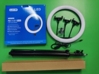 Anneau lumineux LED professionnel de 14 pouces, éclairage à intensité réglable. Idéal pour la photographie et la vidéo. Lampe de maquillage pour diffusion en direct