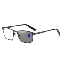 Lunettes de lecture multifocales progressives, lunettes photochromiques, lunettes anti-lumière bleue, lunettes de lecture à double usage pour la vue de près et de loin