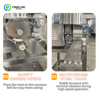 Machine industrielle automatique de fabrication de galettes de viande de bœuf, de poisson et de poulet pour la transformation alimentaire