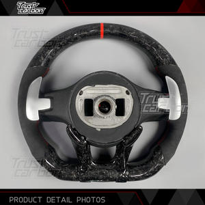 Volant en fibre de carbone forgé sur mesure pour Mercedes-Benz 2018-2021 G350 G550 C300 C63 <span class=keywords><strong>S</strong></span> <span class=keywords><strong>CLA</strong></span> GLA GLE GLS E300 S400 <span class=keywords><strong>A45</strong></span> GT <span class=keywords><strong>AMG</strong></span> - Product Image 5