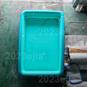 Piscina Gonfiabile Rotonda per Famiglie, Ideale per il Relax all'Aperto, Facile da Riporre e Trasportare - Product Image 2