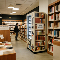 Distributeur automatique de livres scolaires VENDLIFE AI pour bibliothèques et écoles, distributeur de livres et cahiers scolaires à vendre