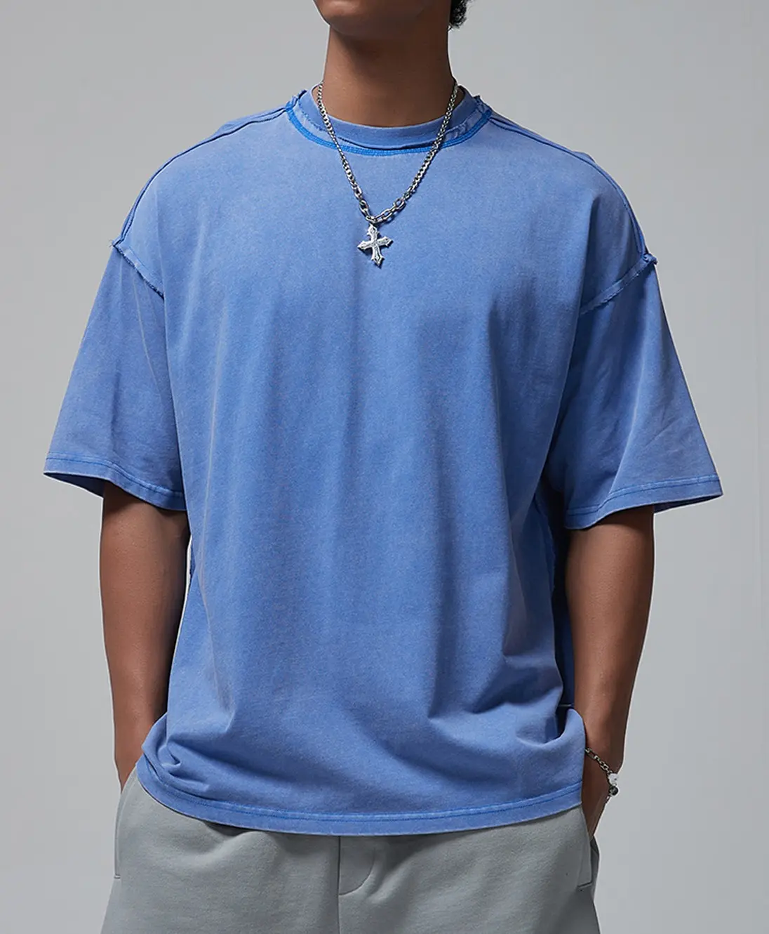 Высококачественная 100% хлопковая Мужская футболка большого размера с принтом на заказ винтажные Органические футболки с круглым вырезом 180 г Вес оптом