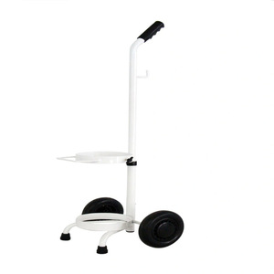 Carro de acero de 10L para cilindros, carro para cilindros de oxígeno, carro de aleación de aluminio, carro de transporte para cilindros de acetileno y nitrógeno, industrial - Product Image 2