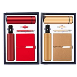 X527 Factory Supply Premium Custom Logo <b>Gift</b> Set Cup Notebook Pen Umbrella 16gb Usb Drive Business Corporate Combo - Product Image 1