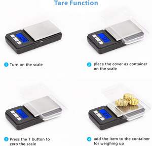 Báscula Digital <span class=keywords><strong>de</strong></span> Bolsillo <span class=keywords><strong>de</strong></span> Acero Inoxidable con Capacidad <span class=keywords><strong>de</strong></span> 500g, Funciona con Batería, Precisión <span class=keywords><strong>de</strong></span> 0.01g, para Joyería, Venta al Por Mayor - Product Image 6