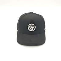 Venta al por mayor 5 Panel PVC parche ajustable Snapback verano al aire libre hombres personalizado Golf sombrero deporte gorra de béisbol
