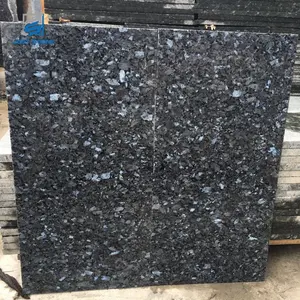 Wholesale High Polished 2CM Thick Norway Blue Pearl Granite Slab and Tile