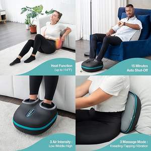 Calor Compresión de aire Nuevo Barato Rolling Shiatsu Personal Pierna Circulación sanguínea Masaje de pies - Product Image 4