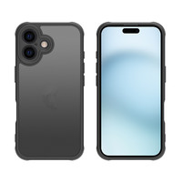 Coque de téléphone portable Matte Feeling pour iPhone 16 Pro Max Luxury Black Matte Original Phone Back Covers For iPhone 16 Plus