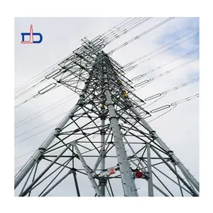 Übertragungsturm in strukturelle Übertragunglinie von verzinktem stahlrahmen-kraftwerk elektrischer stahl-winkelturm
