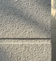 Peinture en pierre véritable respectueuse de l'environnement, finition à texture de sable naturel, revêtement mural extérieur durable pour hôtel