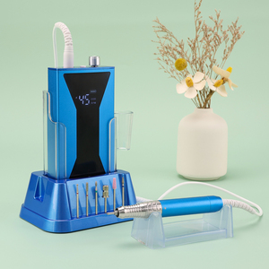 Ponceuse à <span class=keywords><strong>ongles</strong></span> électrique portable 85W 45000 tr/min, machine de polissage <span class=keywords><strong>pour</strong></span> manucure avec poignée sans balais - Product Image 1