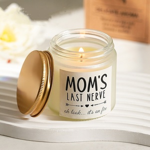 Vela Aromática de Cera de Soya Negra Mate <span class=keywords><strong>con</strong></span> Aroma a Lavanda, en Frasco <span class=keywords><strong>con</strong></span> Tapa, Decoración para el Hogar, Aromaterapia, Moderna, Hecha a Mano, Ecológica, Venta al Por Mayor - Product Image 5
