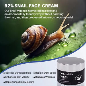 Productos para el Cuidado de la Piel de Fabricación OEM, Crema Reparadora de Colágeno de Caracol, Crema Hidratante, Suero Facial Nutritivo de Caracol - Product Image 5