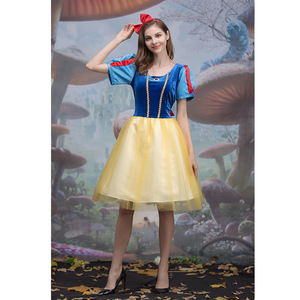 Disfraz de Princesa Blancanieves para Mujer Adulta, Disfraz de Cosplay para Halloween, Traje para Actuación en Fiestas - Product Image 3
