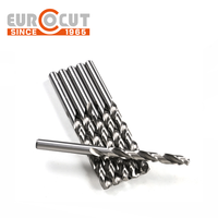 EUROCUT Brocas 118 degrés Din 338 HSS 4341 embouts entièrement au sol foret forets hélicoïdaux pour métal bois